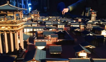 筑影专访：《长安十二时辰》沙盘模型——建造一座长安城